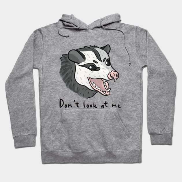 Don't Look at Me Hoodie by Amyologist Draws